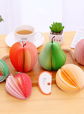 1 Lot Sticky notes DIY fruit vegetables Memo pads kawaii1