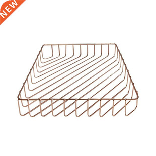 Stylish Rose Gold Magazine File Holder Document File Organiz