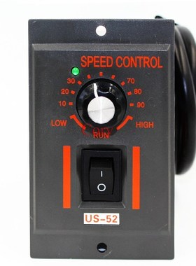 1PC US-52 220V AC Motor Speed Controller forword backword wi