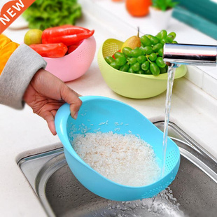 Food Grade Plastic Rice Beans Peas Washing Filter Strainer G