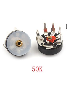 10PCS Straight Angle Radio Potentiometer RV12MM B503 B50K Po