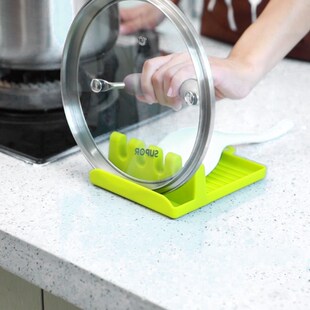 Kitchen pot cover rack, pot shovel rack, tableware storage,