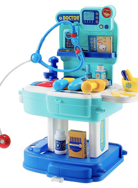 Cart Medical Kit Toddler Backpack Kids Doctor Playset Abs