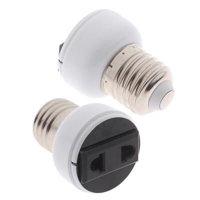 E27 ABS US/EU Plug High Quality Bulb  Holder Lighting Fixtur