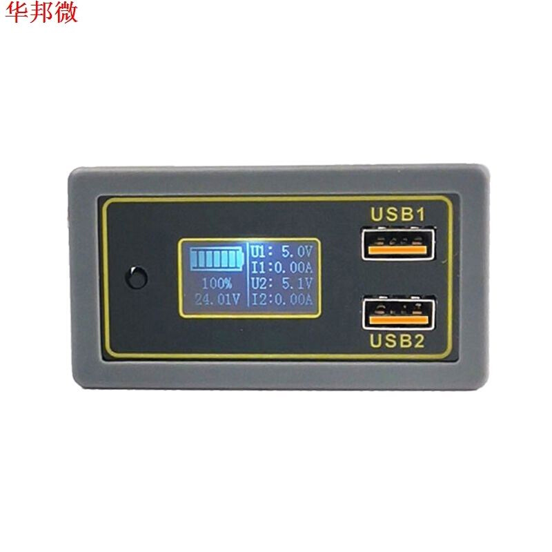 Digital Display Voltmeter Battery Voltage Meter Tester Dual