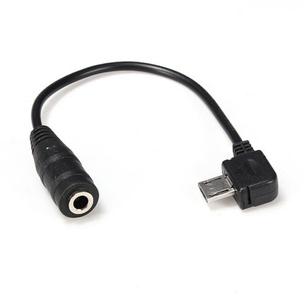 micro USB to 3.5mm Earphone Headset earphone Adapter Cable C