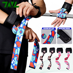 Fitness Antislip Lifting Wrist Strap Brace Weights Lifting