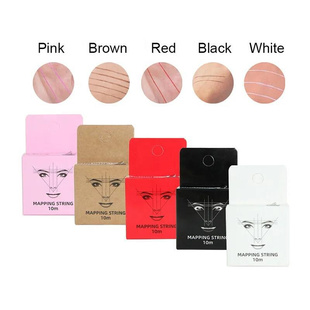 2023 New Custom Logo Eyebrow Pre Inked Mapping Thread Brow跨