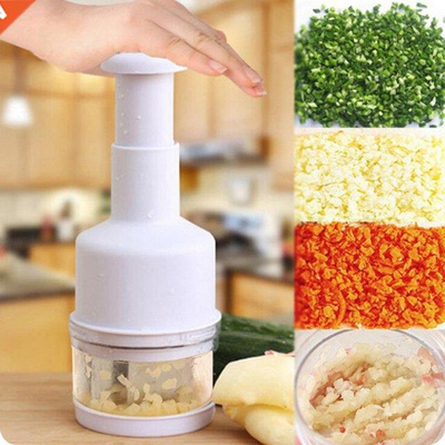 Multi-function Manual Onion Chopper Garlic Crusher Pressing
