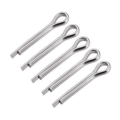 5Pcs Split Cotter Pin - 4.6mm x 30mm 304 Stainless Steel 2-P