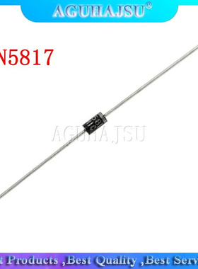 100 PCS IN5817 TUN-41 1A 20 v SCHOTTKY DIODE 1N5817