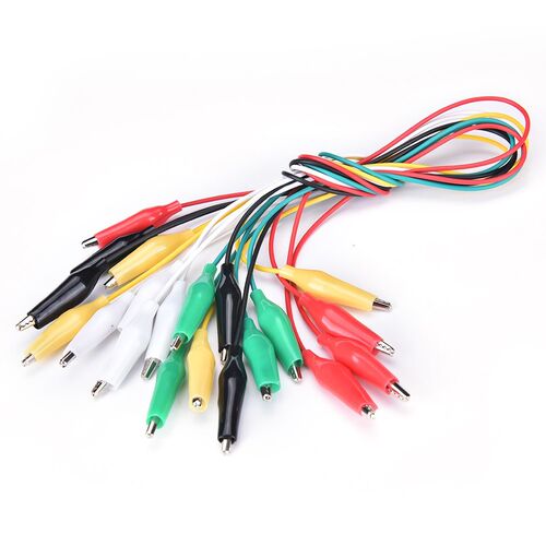 Double-ended Crocodile Clips Cable Alligator Clip Test Cable