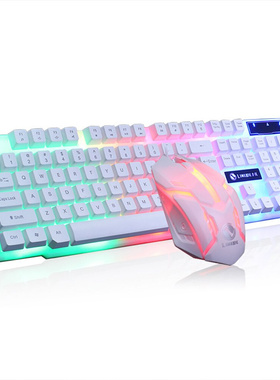 2021 HOT Led Glowing Computer Desktop Wired Mechanical Keybo