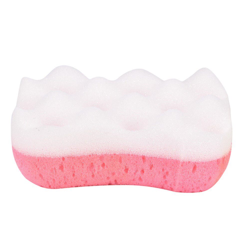 1pc 14x8x6cm Bath Sponge Massage Multi Shower Exfoliating B