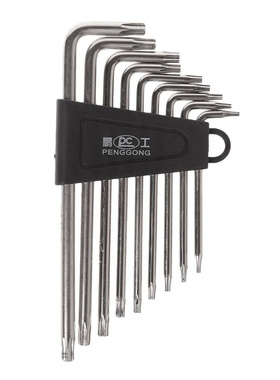 9 Pcs Hex Key Wrench Sets Torx L Shape Key Repair Tool Screw