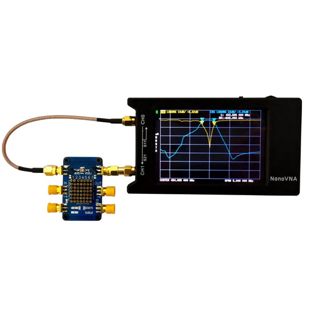 NanoVNA Testboard Kit VNA Vector Network Analysis Test Demo