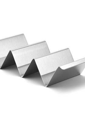 Taco Holder Stands Stainless Steel with Easy-Access Handle,