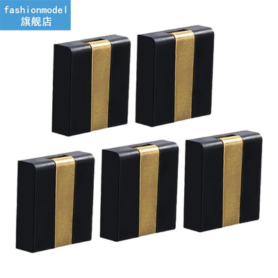 5pcs Towels Bags Door Self Adhesive No Drilling Foldable Hoo