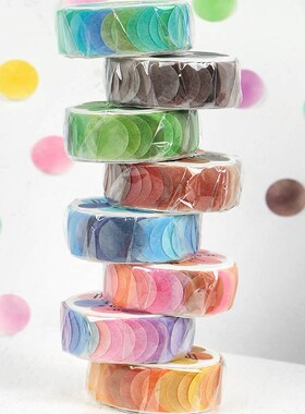 1Roll Fruit Style Tape Photo Scrapbooking Decor Multi-Color
