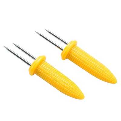 6 Pcs/ lot Stainless Steel Corn On The Cob Skewers Sweetcorn