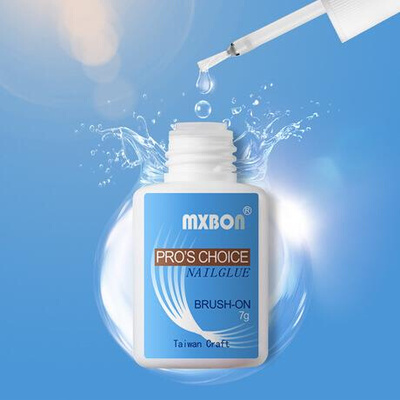 7g Fast Drying Nail Glue for False French Tips Glitter Acry