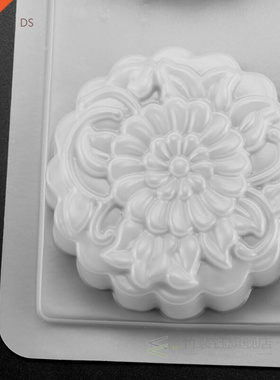 Food Grade Plastic Fondant Mold Cake Mould Mooncake Pattern