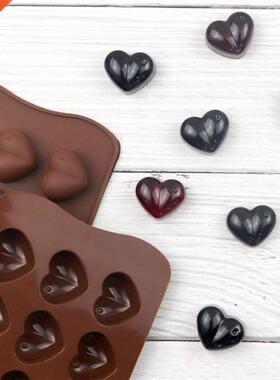 Heart Silicone Mold Chocolate Desert Mold Fondant Patisserie