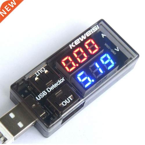 USB Current Tester Meter USB Ammeter USB Detector Row Shows