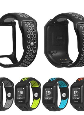 Replacement Breathable Bracelet Watch Strap Silicone Wrist B