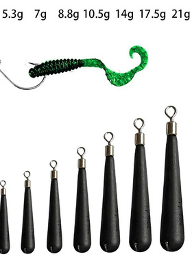 1 PC Tungsten Sinker 3.5g-20g Drop Shot Weight Jika Rig