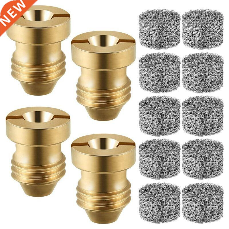 4 Pieces Foam Cannon Orifice Nozzle Tips and 10 Pieces Foam