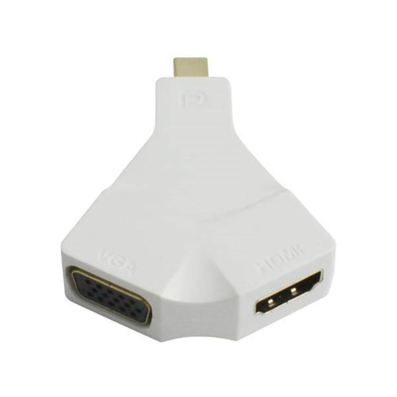 Mini Displayport DP to HDMI VGA Adapter Thunderbolt 4Kx2K 10