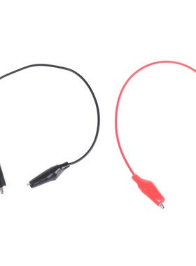 10pcs 25CM Long Alligator Clip To Banana Plug Test Cable 适