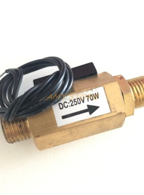 Brass G1/4'' 13mm Male Threaded DC250V 70W Magnetic Water F