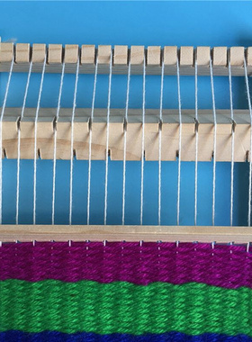 Wooden Weaving Craft Yarn little Loom  Hand Knitting Mach