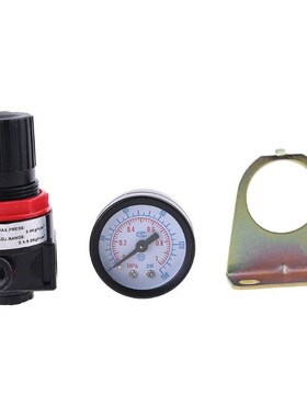 1 Set G1/4'' Pneumatic Mini Air Pressure Regulator Control P