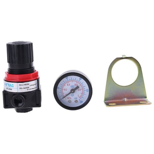1 Set G1/4'' Pneumatic Mini Air Pressure Regulator Control P