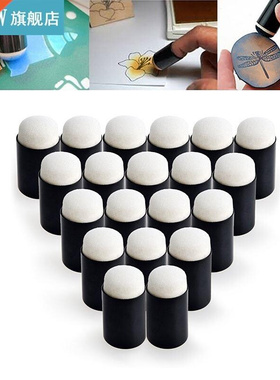 10Pcs/Set Finger Sponge Daubers Finger Foam Scrapbooking Pai