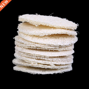 10PCS Natural Loofah Sponge Bath Rub Exfoliate Bath Glove Ov