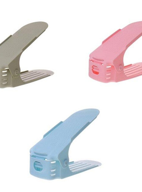 Adjuable Double Deck Shoe Rack Holder Space Saving for Clo