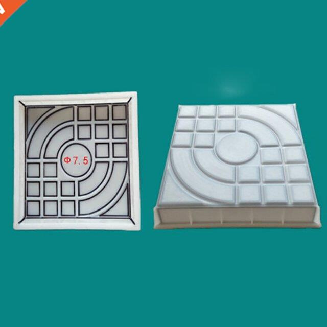 Plaic Brick DIY Square Garden Path Concrete Plaic Brick