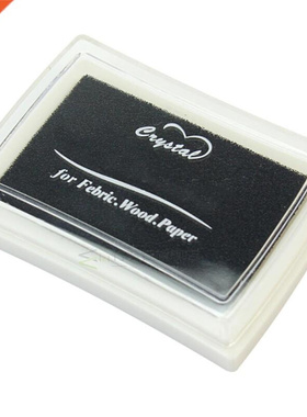 Home Children Kids Black Ink Pad Inkpad  Craft Card Scrap