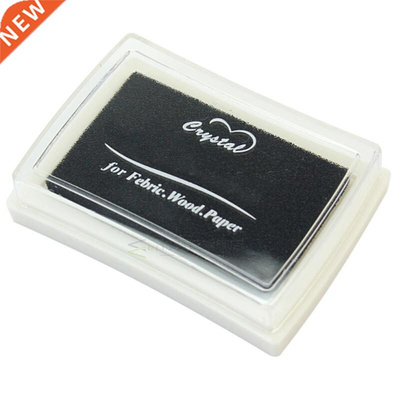 Home Children Kids Black Ink Pad Inkpad  Craft Card Scrap