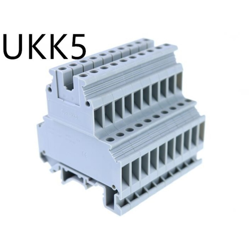 10PCS UKK5 double terminal double lugs of flame retardant ma