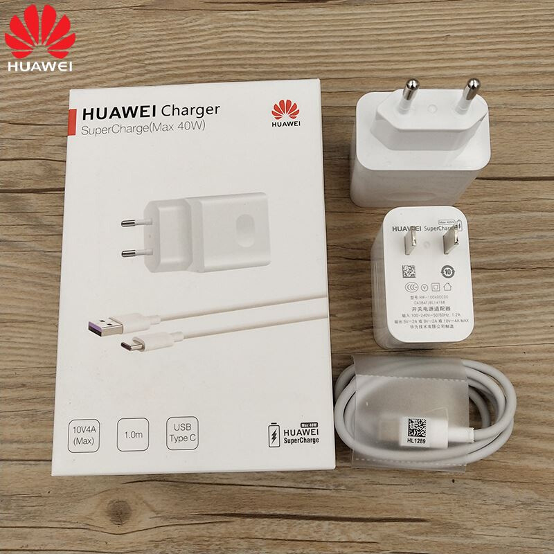 Huawei P40 Mate 30 Pro Supercharge Charger Original 40W Fas