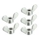 Plated Wing M10 Zinc Butterfly Nut Nuts lot 5pcs
