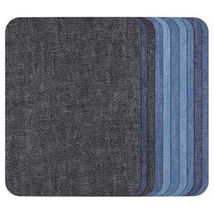 10Pcs Thermal Sticky Iron On Mending Patches Jeans Bag Hat R