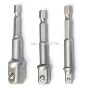 CHANGE CHUCK SOCKET ADAPTER SET HEX SHANK TO 1/4