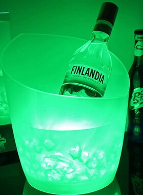 5L Waterdichte Led Kleur Veranderende Plastic Ijsemmer Bars