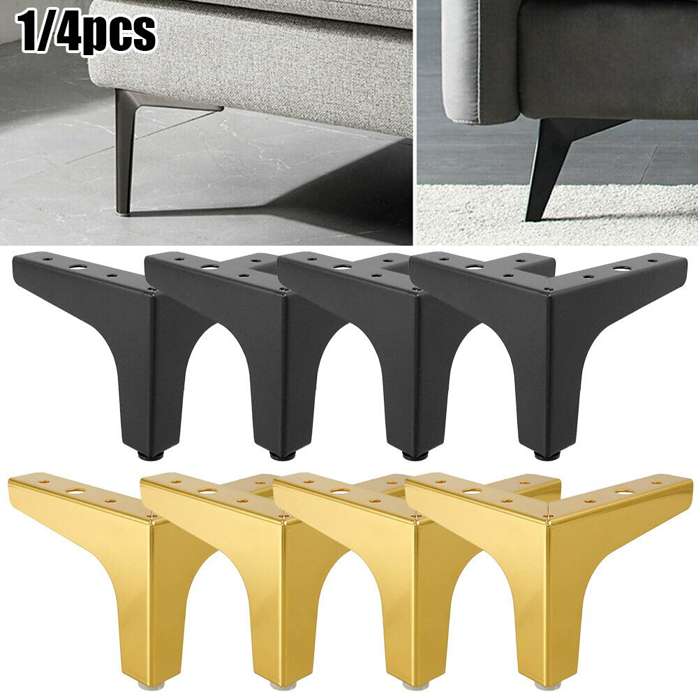 4Inch Height 10cm Furniture Sofa Legs Modern Metal Diamond T